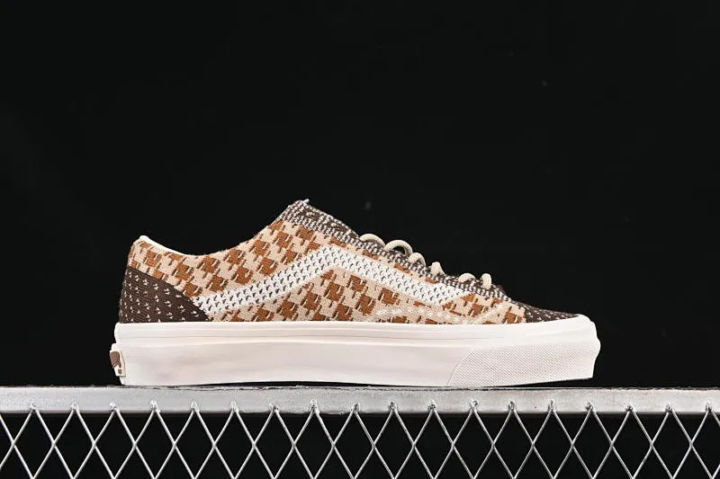 All categories Vans Vans series Vans Low Vans Old Skool 36 EK woven series Comfortable and versatile non-slip and wear-resistant casual skate shoes VN000D51DMV